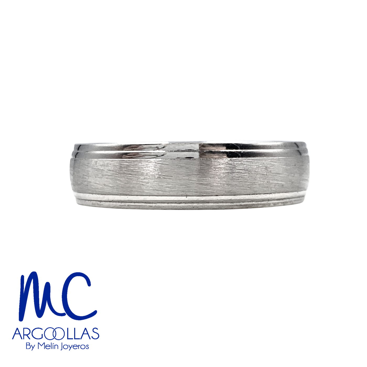 Argolla de matrimonio de oro amarillo 10k y 14k · 6 mm · estilo confort · acabado mate · modelo F15816