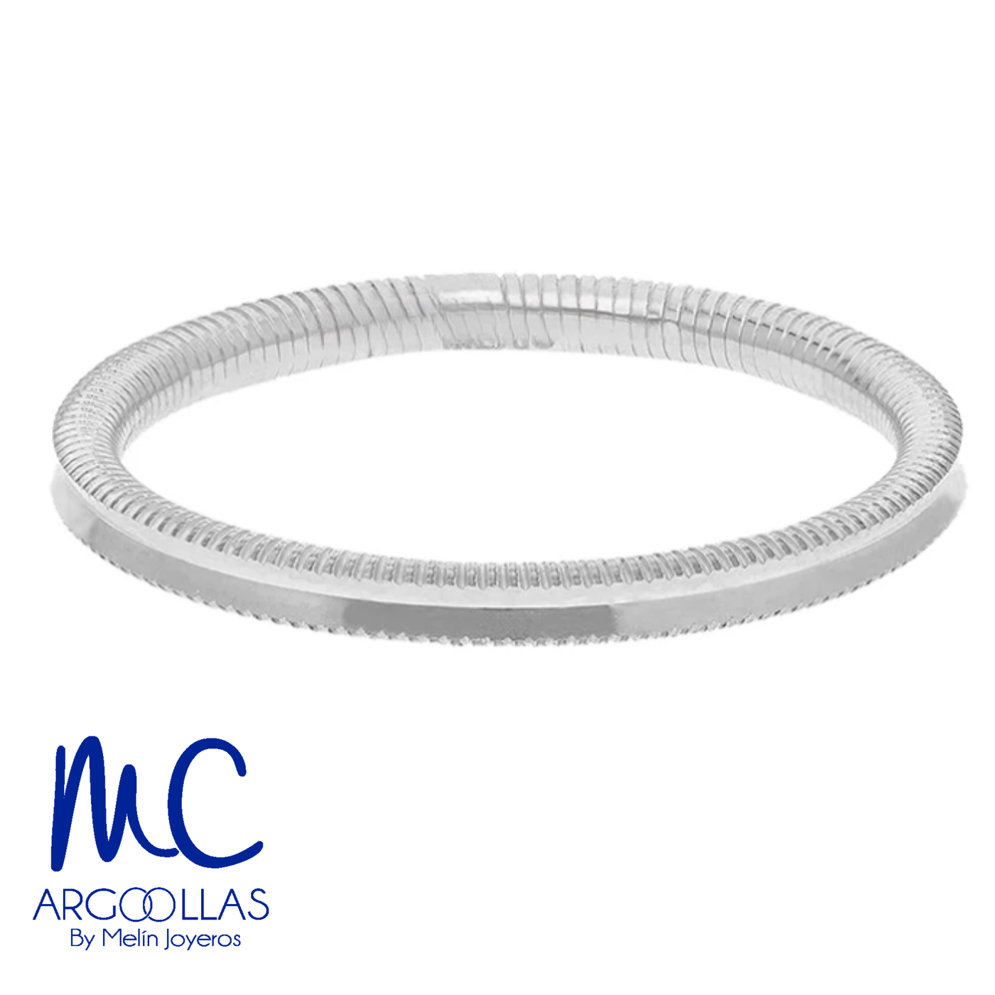 Argolla de matrimonio de oro blanco 10k y 14k · 2 mm · estilo recta