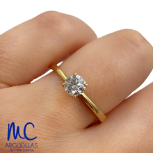 ANILLO DE COMPROMISO DIAMANTE DE LABORATORIO - 571395888