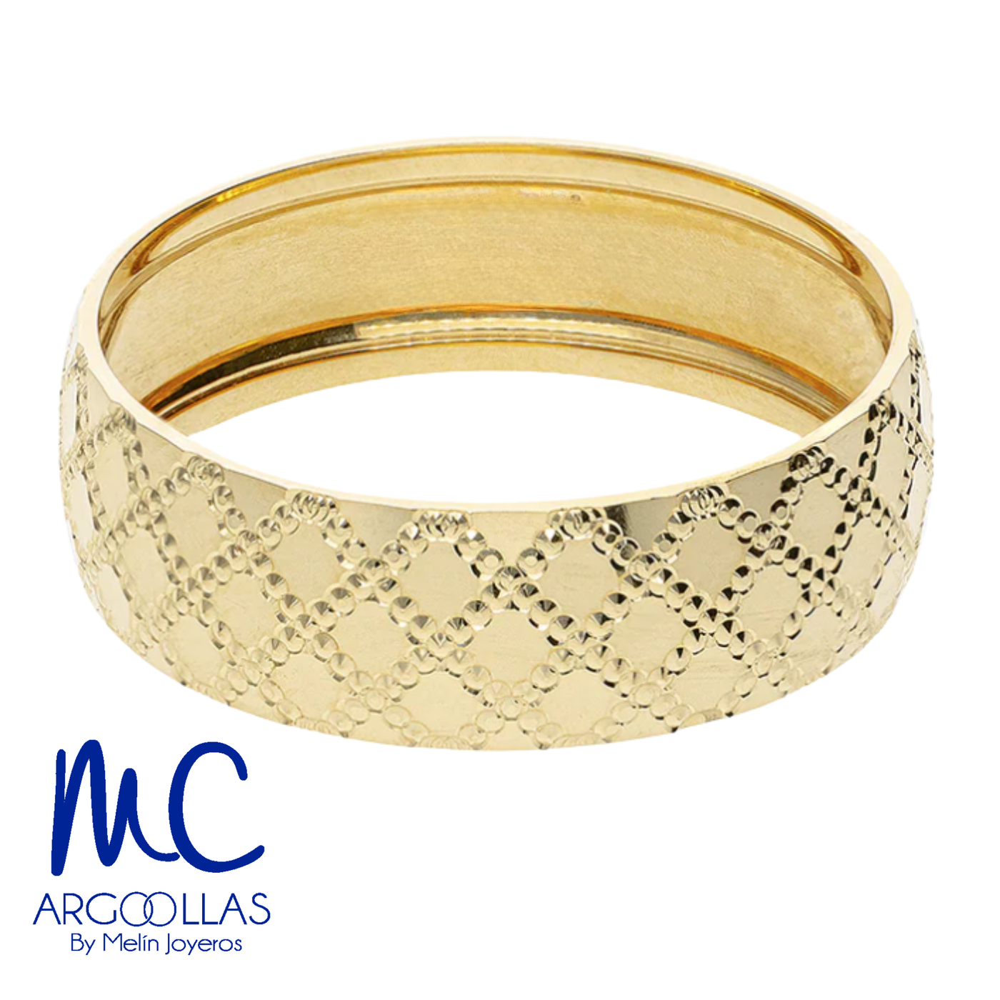 Argolla de matrimonio de oro amarillo 10k y 14k · 6 mm · estilo confort · modelo F300816