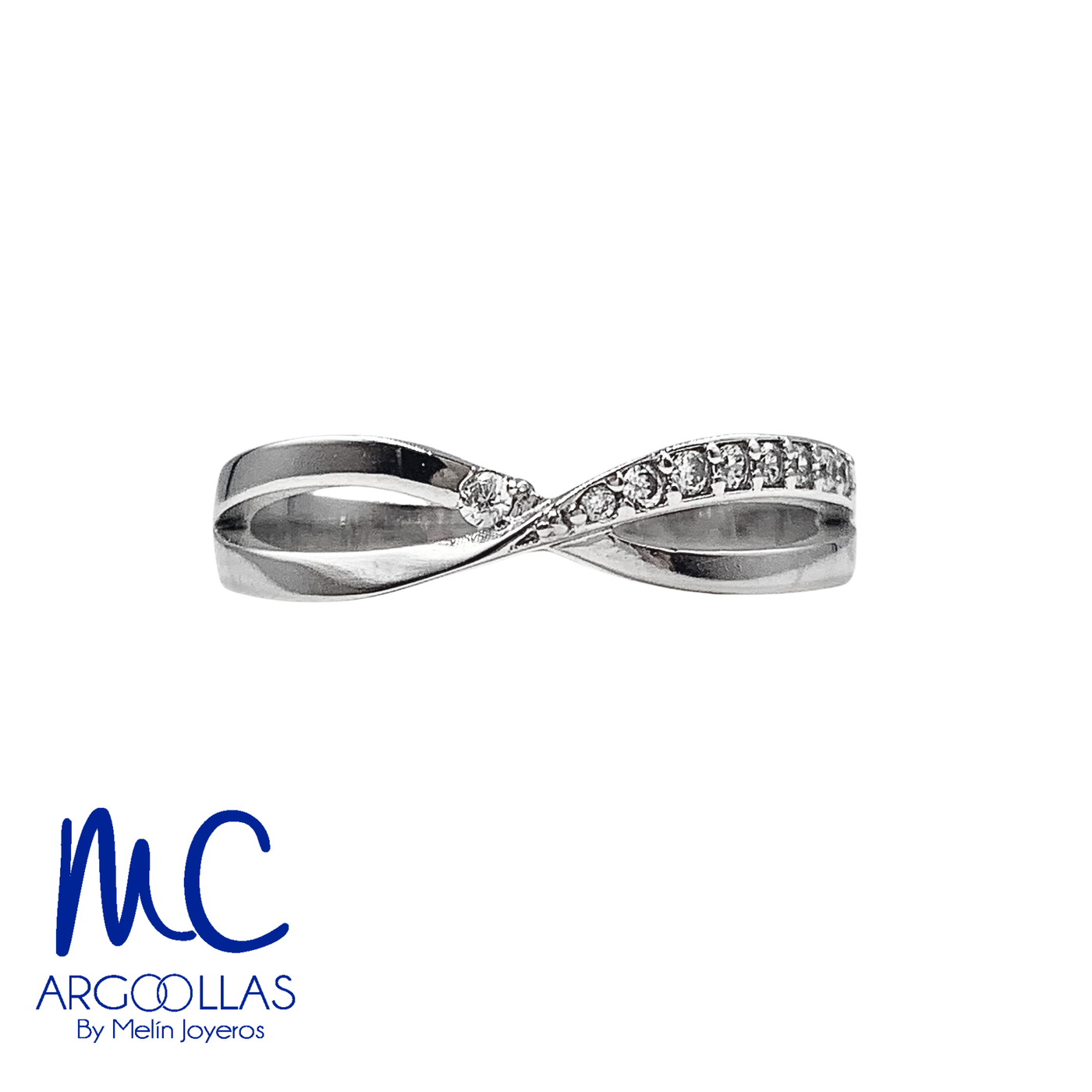 Argolla de matrimonio de oro amarillo 10k y 14k · 4 mm · estilo recto · acabado liso, con zirconia