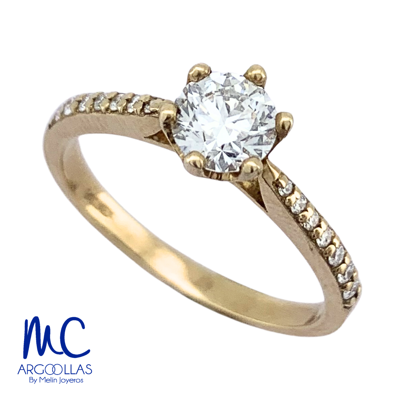 ANILLO DE COMPROMISO DIAMANTE DE LABORATORIO - 586374570