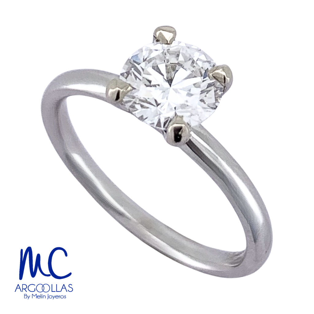ANILLO DE COMPROMISO DIAMANTE DE LABORATORIO - 695503637