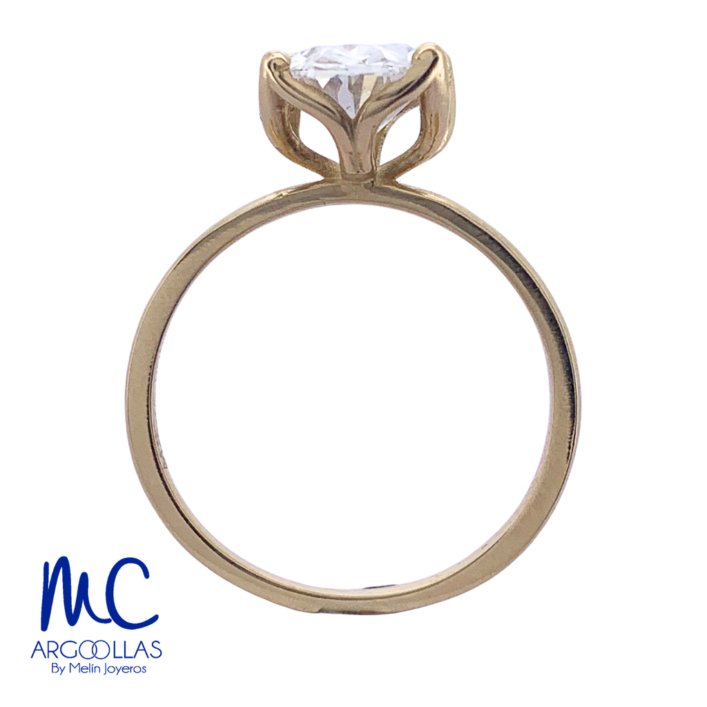 ANILLO DE COMPROMISO DIAMANTE DE LABORATORIO - 644465116