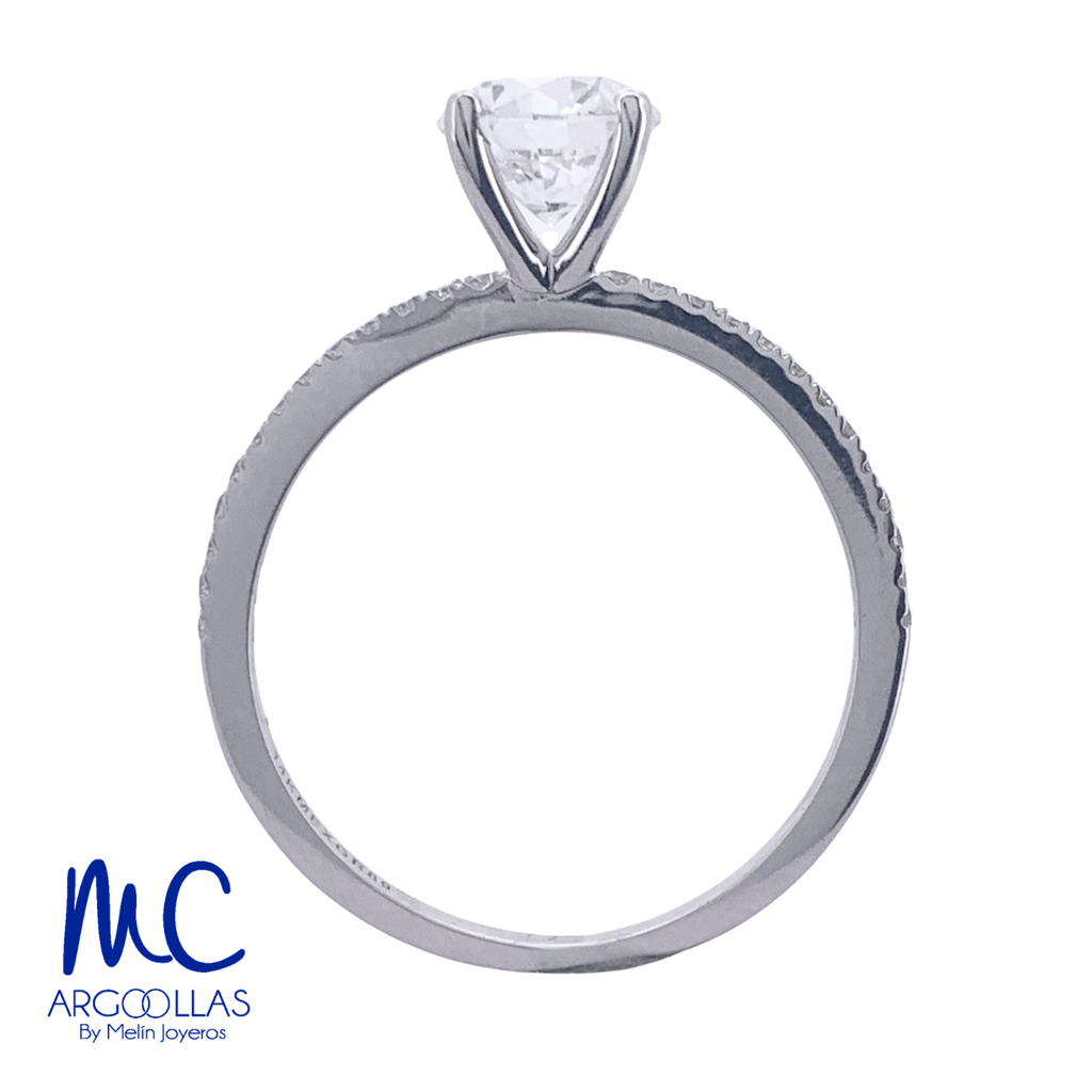 ANILLO DE COMPROMISO DIAMANTE DE LABORATORIO - 694595843