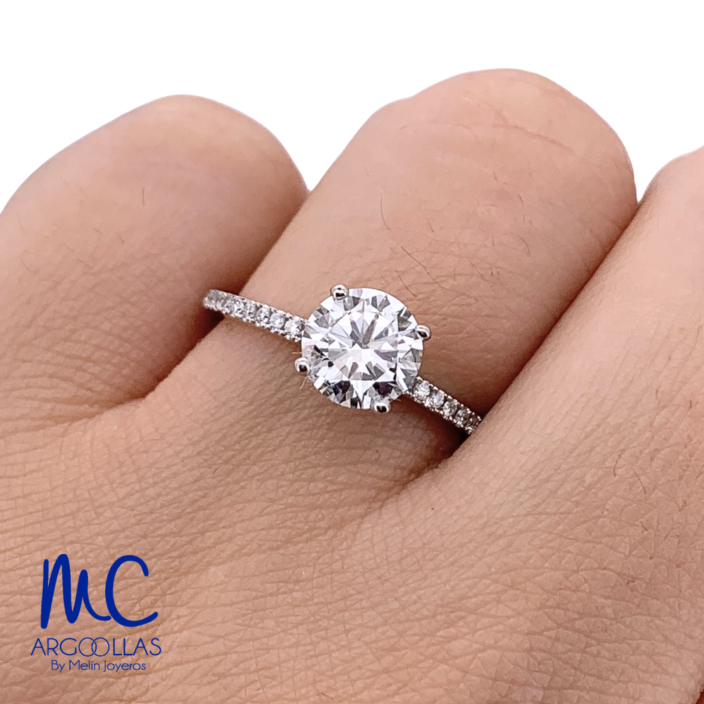 ANILLO DE COMPROMISO DIAMANTE DE LABORATORIO - 702531233