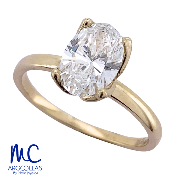 ANILLO DE COMPROMISO DIAMANTE DE LABORATORIO - 743522306