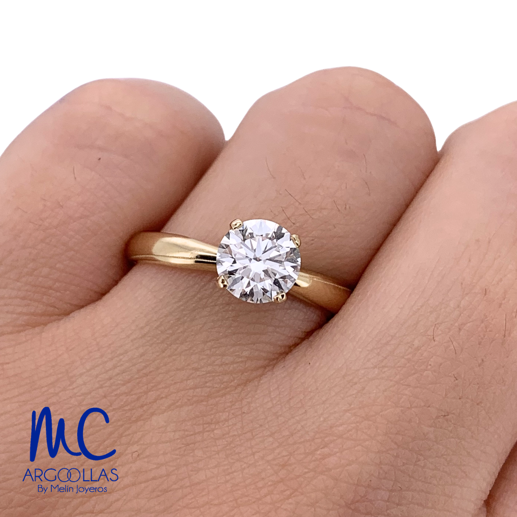 ANILLO DE COMPROMISO DIAMANTE DE LABORATORIO - 656490660