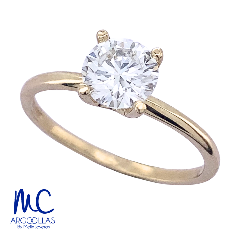 ANILLO DE COMPROMISO DIAMANTE DE LABORATORIO - 702531357