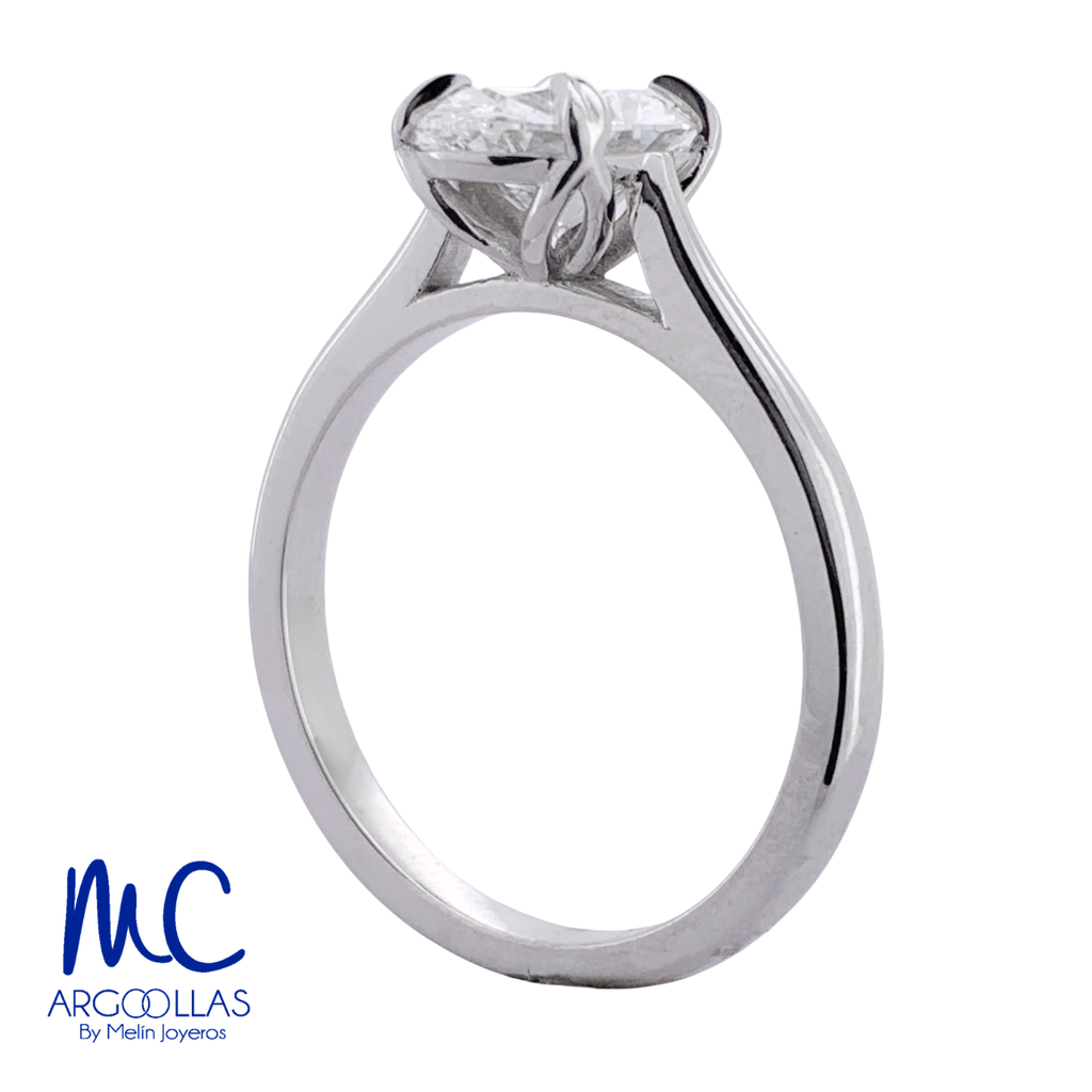 ANILLO DE COMPROMISO DIAMANTE DE LABORATORIO - 644465283