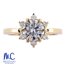 ANILLO DE COMPROMISO DIAMANTE DE LABORATORIO - 668440971