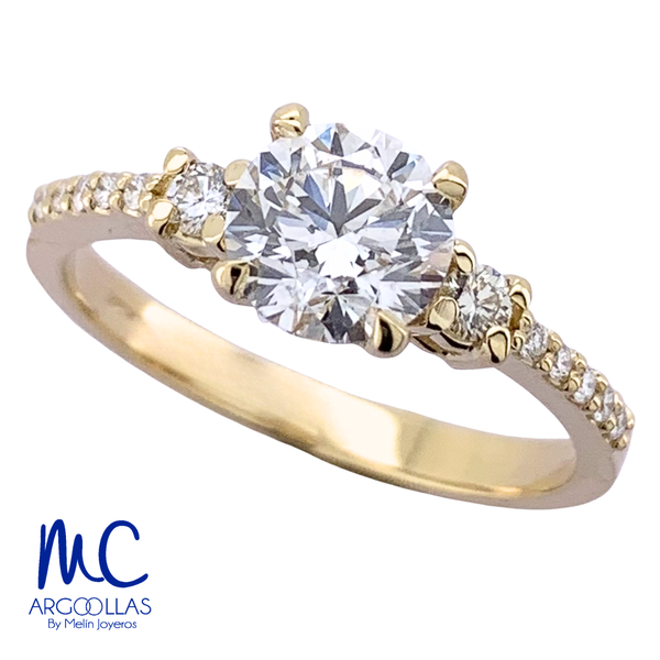 ANILLO DE COMPROMISO DIAMANTE DE LABORATORIO - 723533143