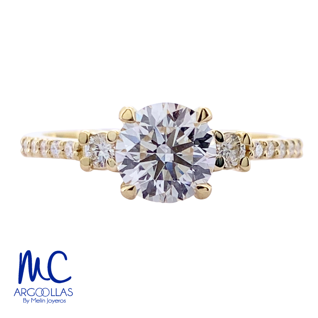 ANILLO DE COMPROMISO DIAMANTE DE LABORATORIO - 723533143
