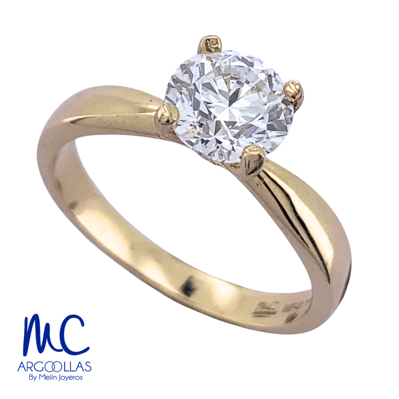 ANILLO DE COMPROMISO DIAMANTE DE LABORATORIO - 520206682