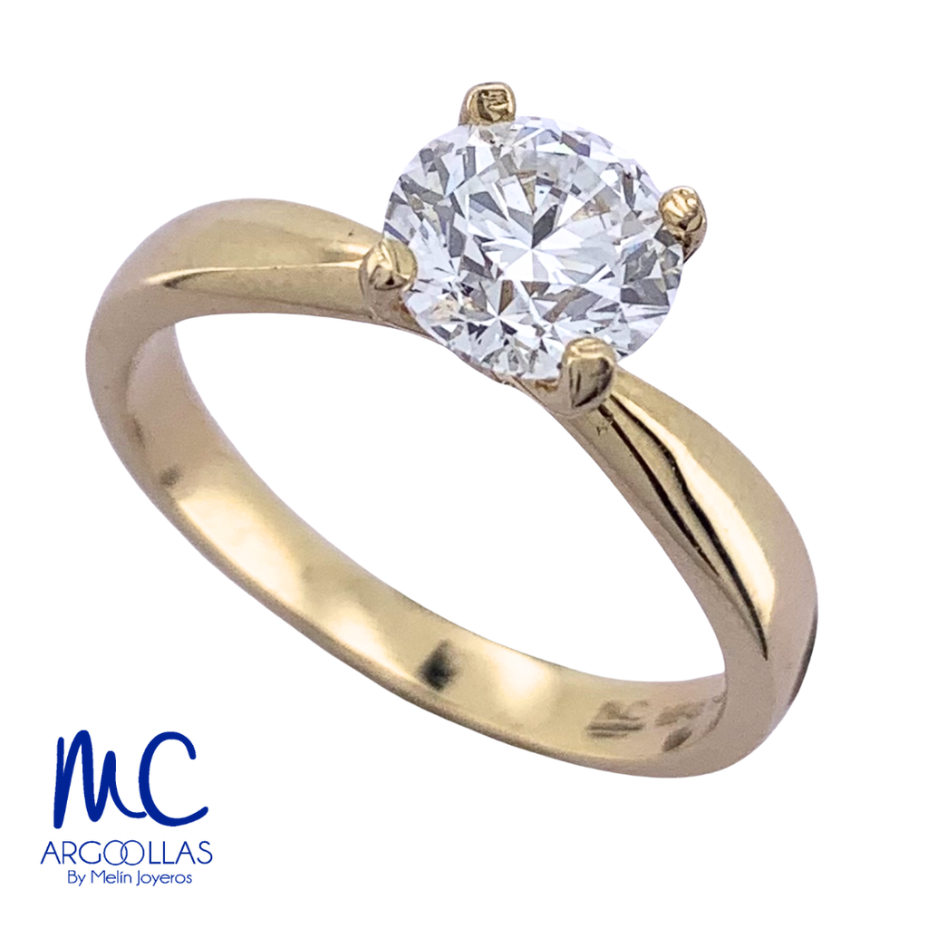 ANILLO DE COMPROMISO DIAMANTE DE LABORATORIO - 520206682