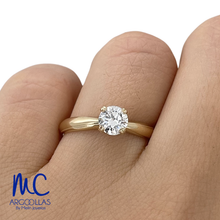ANILLO DE COMPROMISO DIAMANTE DE LABORATORIO - 676501927