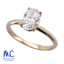 ANILLO DE COMPROMISO DIAMANTE DE LABORATORIO - 735530012
