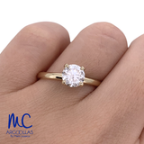 ANILLO DE COMPROMISO DIAMANTE DE LABORATORIO - 691515055