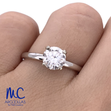 ANILLO DE COMPROMISO DIAMANTE DE LABORATORIO - 691562029