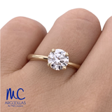 ANILLO DE COMPROMISO DIAMANTE DE LABORATORIO - 656490809