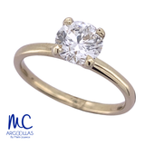 ANILLO DE COMPROMISO DIAMANTE DE LABORATORIO - 691582214
