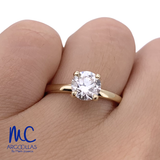 ANILLO DE COMPROMISO DIAMANTE DE LABORATORIO - 691582214