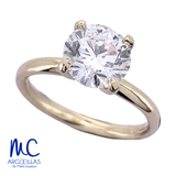 ANILLO DE COMPROMISO DIAMANTE DE LABORATORIO - 678520921