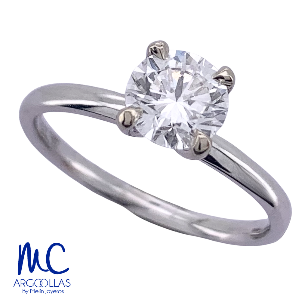 ANILLO DE COMPROMISO DIAMANTE DE LABORATORIO - 691582169