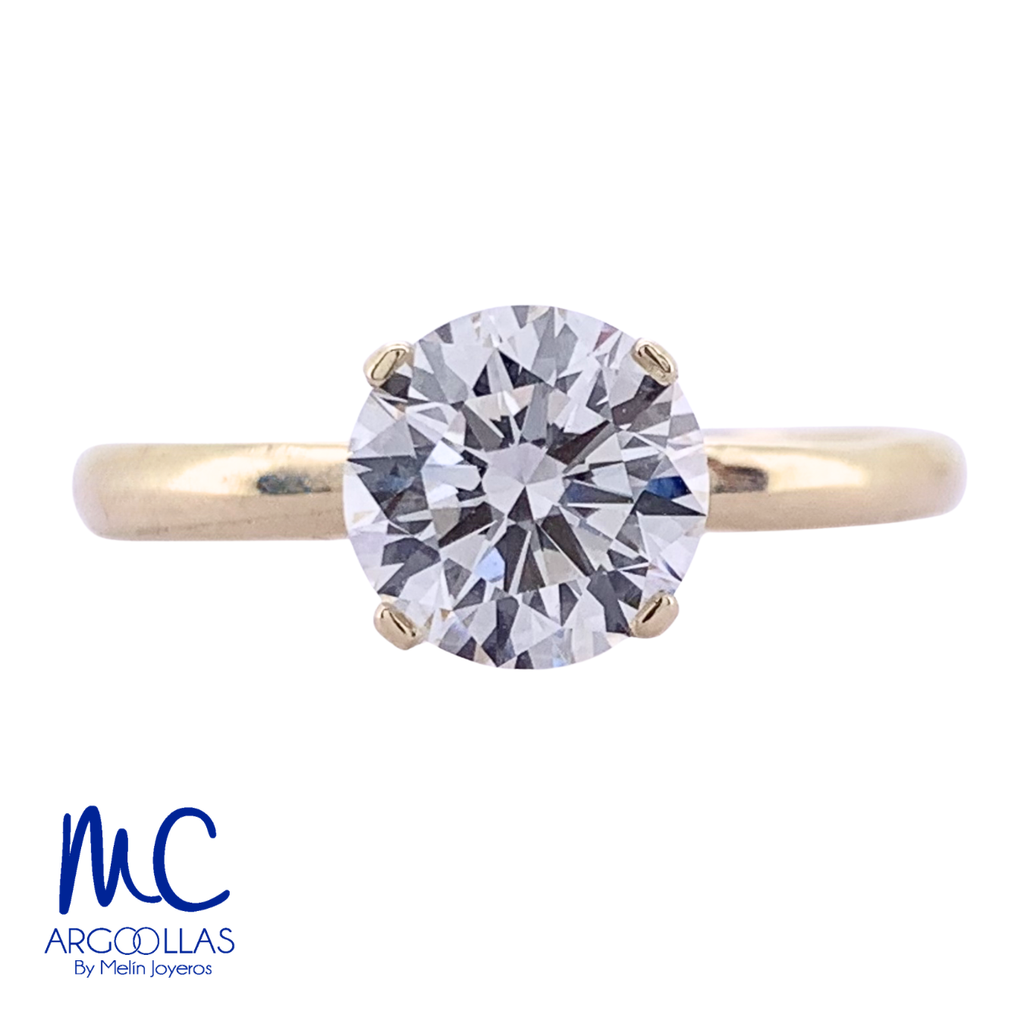 ANILLO DE COMPROMISO DIAMANTE DE LABORATORIO - 678566631