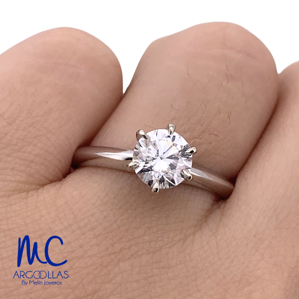 ANILLO DE COMPROMISO DIAMANTE DE LABORATORIO - 691582216