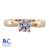 ANILLO DE COMPROMISO DIAMANTE DE LABORATORIO - 625452524