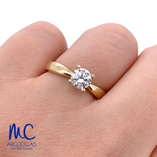 ANILLO DE COMPROMISO DIAMANTE DE LABORATORIO - 625452524