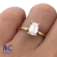 ANILLO DE COMPROMISO DIAMANTE DE LABORATORIO - SPR7995
