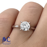 ANILLO DE COMPROMISO DIAMANTE DE LABORATORIO - 668441190