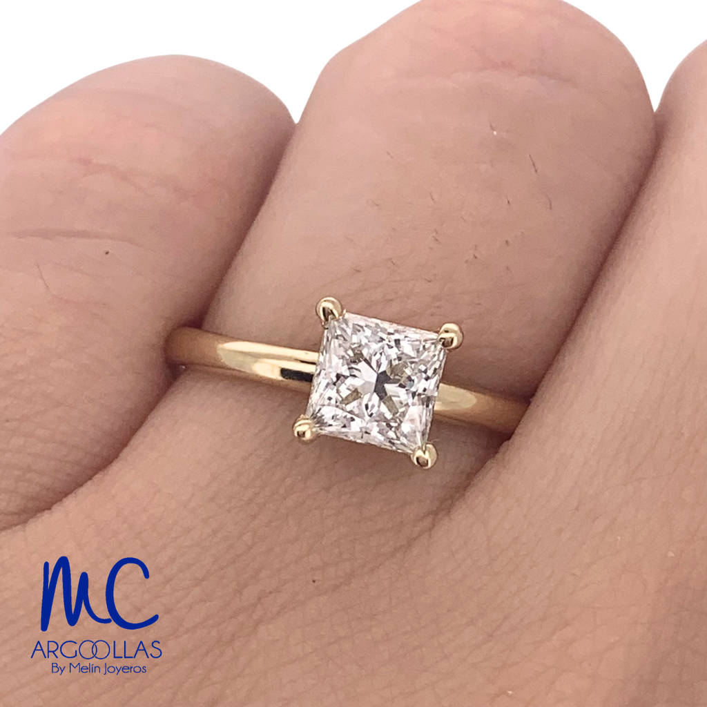 ANILLO DE COMPROMISO DIAMANTE DE LABORATORIO - SPR7950