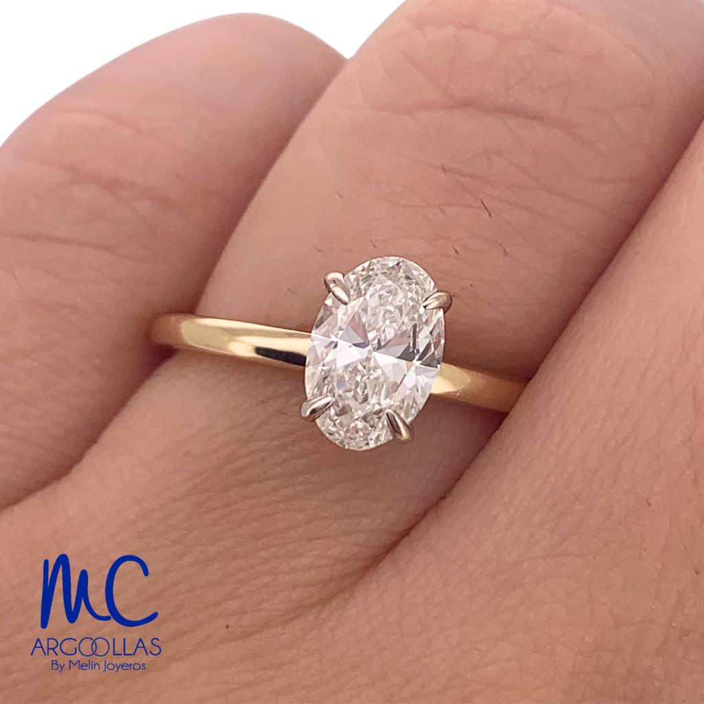 ANILLO DE COMPROMISO DIAMANTE DE LABORATORIO - SPR5017
