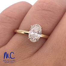 ANILLO DE COMPROMISO DIAMANTE DE LABORATORIO - SPR5017
