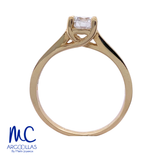 ANILLO DE COMPROMISO DIAMANTE DE LABORATORIO - 632432456