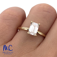 ANILLO DE COMPROMISO DIAMANTE DE LABORATORIO - SPR7995