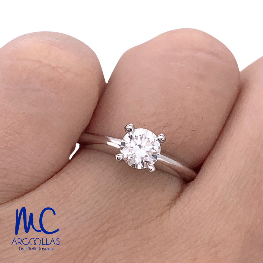 ANILLO DE COMPROMISO DIAMANTE DE LABORATORIO - 674520335