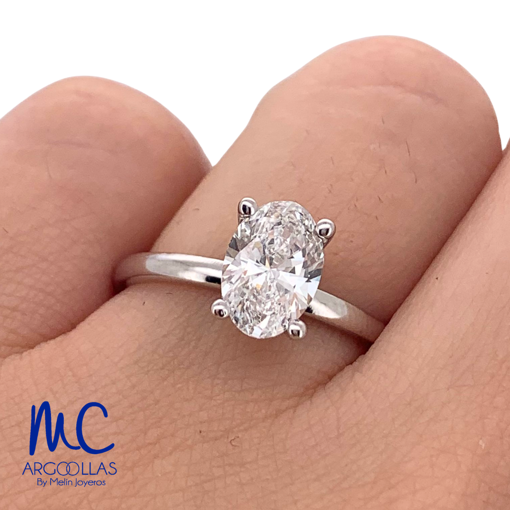 ANILLO DE COMPROMISO DIAMANTE DE LABORATORIO - SPR7970