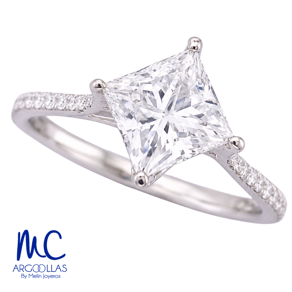 ANILLO DE COMPROMISO DIAMANTE DE LABORATORIO - SPR7808