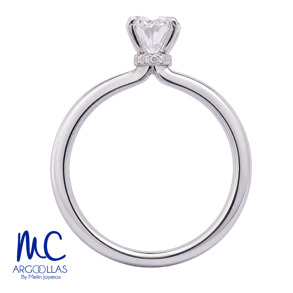 ANILLO DE COMPROMISO DIAMANTE DE LABORATORIO - SPR4979