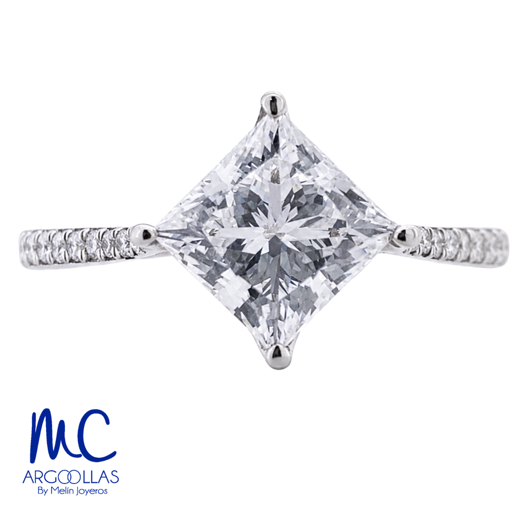 ANILLO DE COMPROMISO DIAMANTE DE LABORATORIO - SPR7808