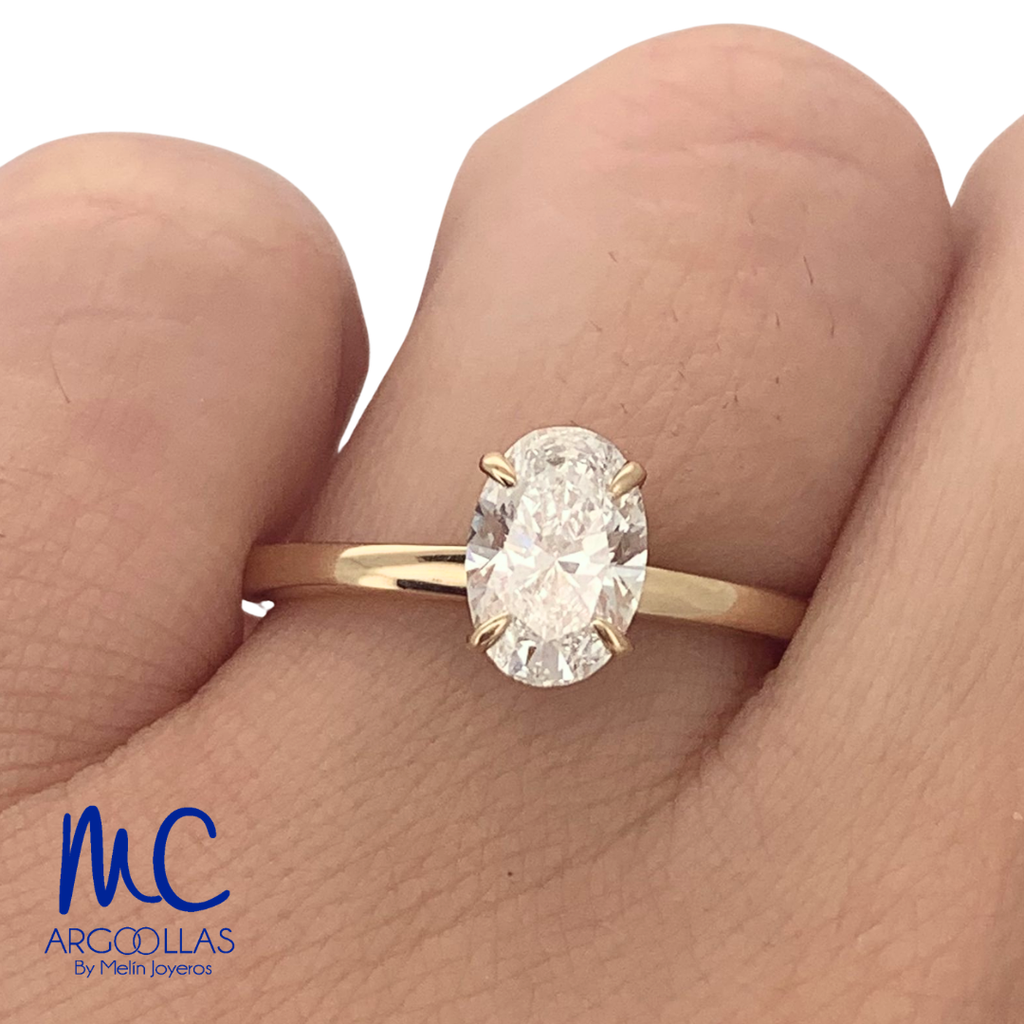 ANILLO DE COMPROMISO DIAMANTE DE LABORATORIO - SPR5363