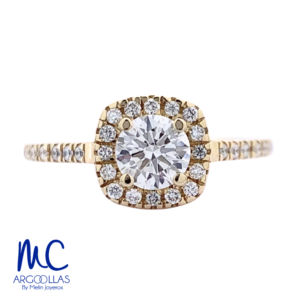 ANILLO DE COMPROMISO DIAMANTE DE LABORATORIO - 626479455