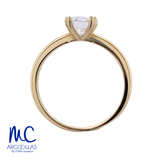 ANILLO DE COMPROMISO DIAMANTE DE LABORATORIO - 651425703