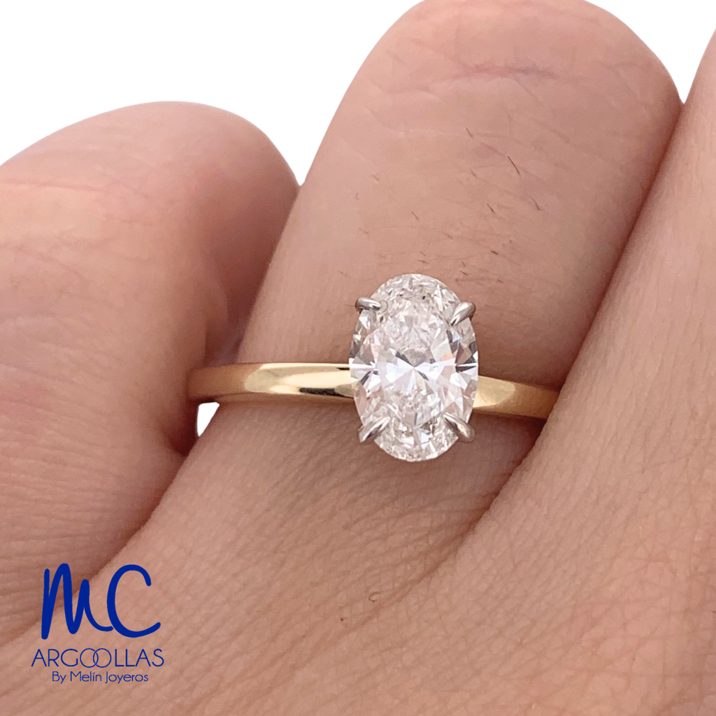 ANILLO DE COMPROMISO DIAMANTE DE LABORATORIO - SPR5367