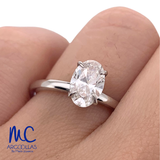 ANILLO DE COMPROMISO DIAMANTE DE LABORATORIO - SPR4997