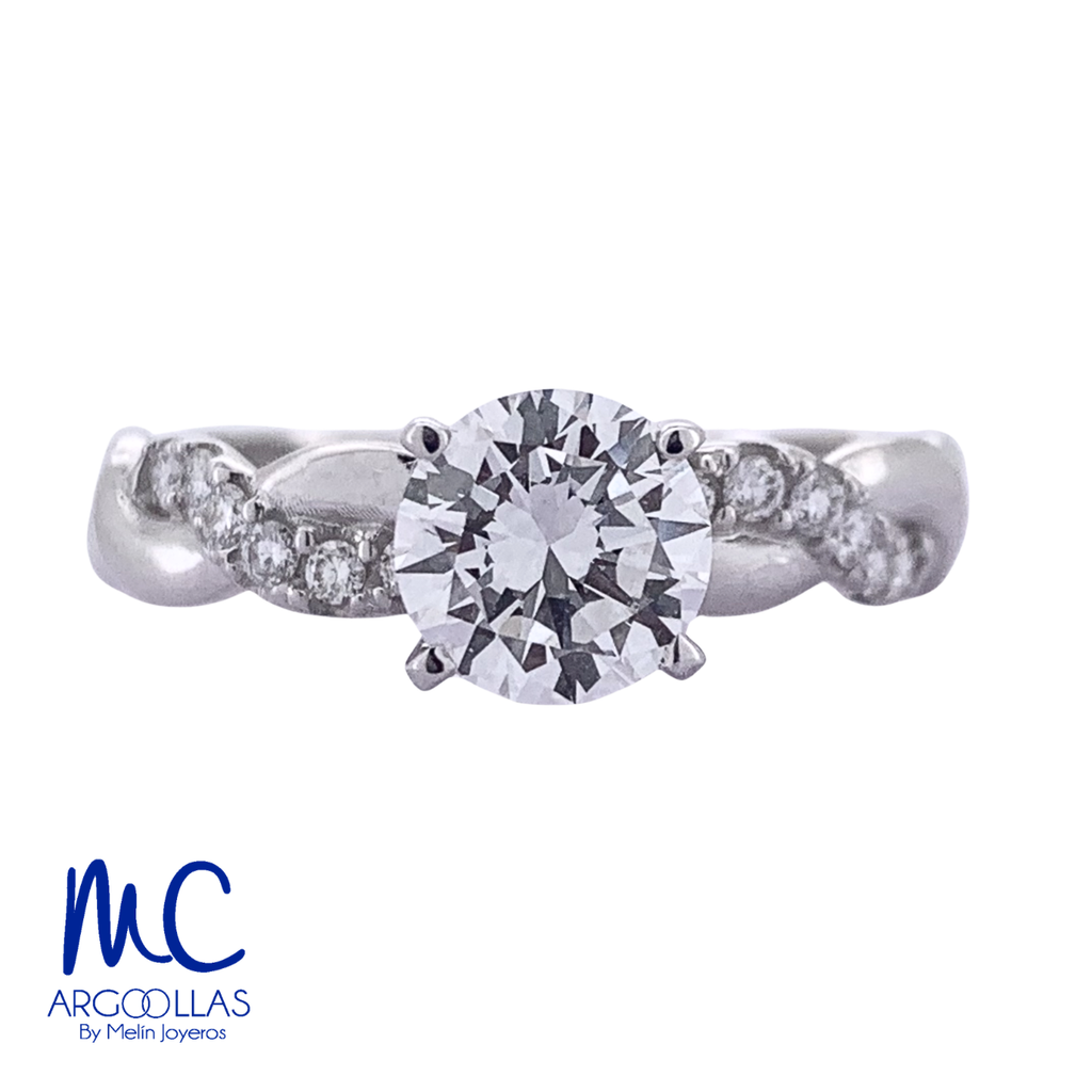 ANILLO DE COMPROMISO DIAMANTE DE LABORATORIO - 691513123
